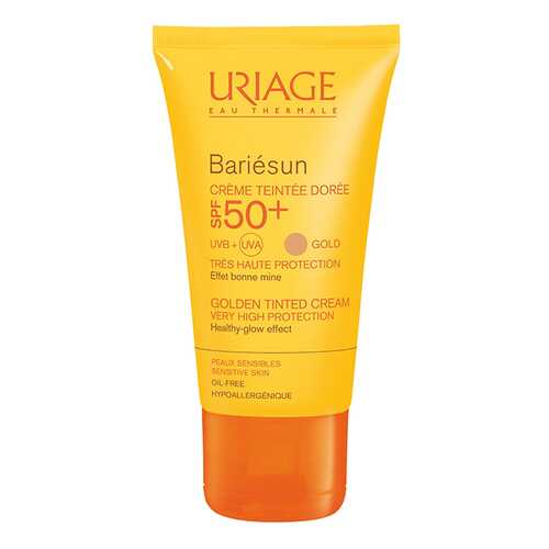 Тональный крем Uriage Bariesun SPF 50+ Золотистый 50 мл в Магнит Косметик