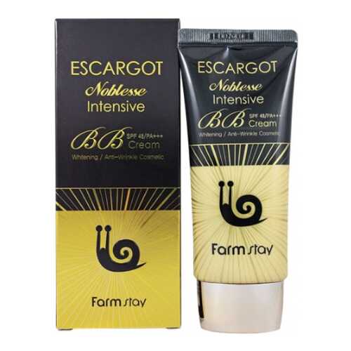 ВВ средство Farmstay Escargot Noblesse Intensive BB Cream SPF48/PA++ 50 мл в Магнит Косметик