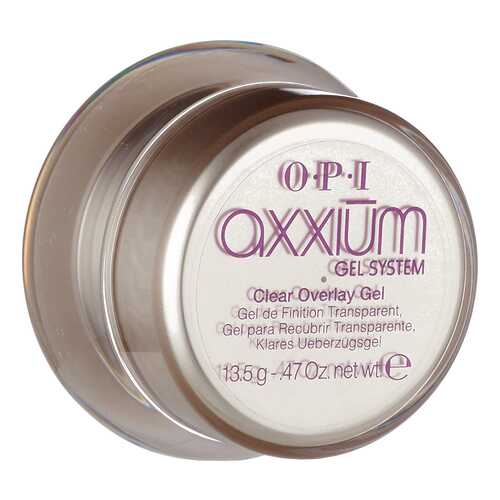 База для ногтей O.P.I Axxium Clear Overlay Gel 10 гр в Магнит Косметик