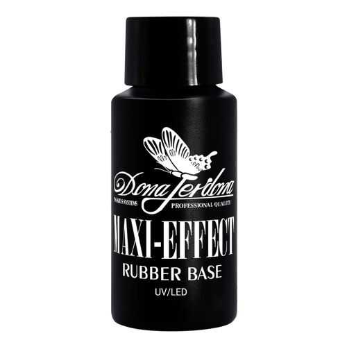 База Dona Jerdona Rubber Base MAXI EFFECT каучуковая 30 мл в Магнит Косметик