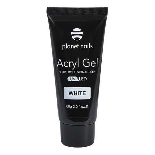 Гель Acryl Gel белый, 60гр Planet Nails 139-11503 в Магнит Косметик