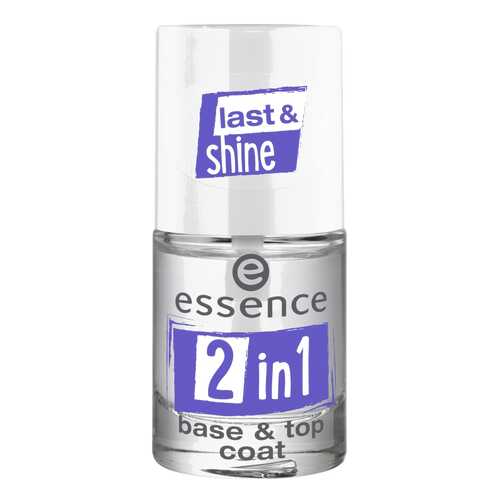 Лак для ногтей essence Base & Top Coat прозрачный 8 мл в Магнит Косметик