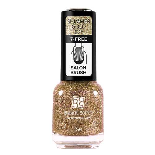 Топ Brigitte Bottier TSG Shimmer Gold Top Золотой шиммер 12 мл в Магнит Косметик