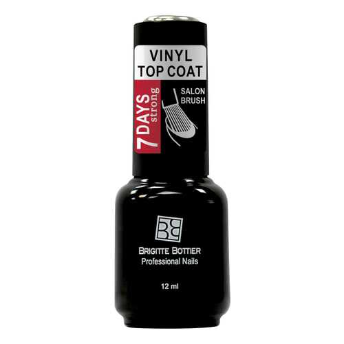 Топовое покрытие для ногтей Brigitte Bottier VINYL TOP COAT 7 DAYS STRONG 12мл в Магнит Косметик