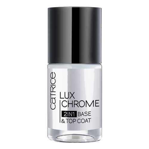 Закрепитель лака для ногтей CATRICE LuxChrome 2in1 Base & Top Coat 10 мл в Магнит Косметик