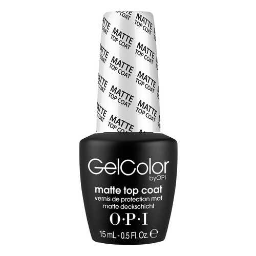 Закрепитель лака для ногтей OPI Gelcolor Matte Top Coat 15 мл в Магнит Косметик