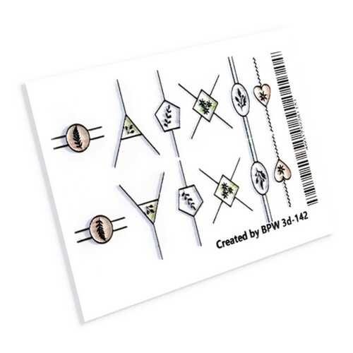 BPW.Style Слайдер-дизайн 3D «Растительный» №3d-142 в Магнит Косметик