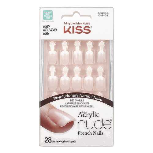 Накладные ногти Kiss Salon Acrylic Nude Nails в Магнит Косметик