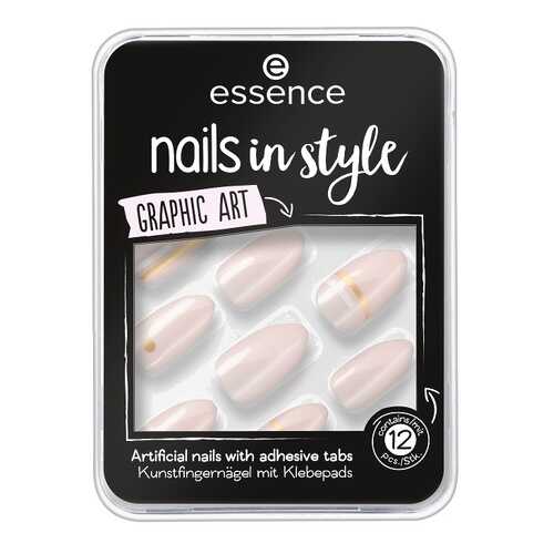 Накладные ногти на клейкой основе essence Nails In Style - 09 Graphic Art в Магнит Косметик