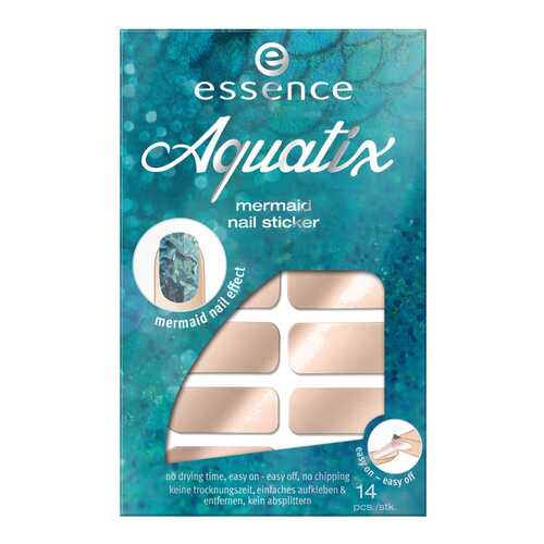 Наклейки для ногтей essence Aquatix Mermaid Nail Sticker в Магнит Косметик