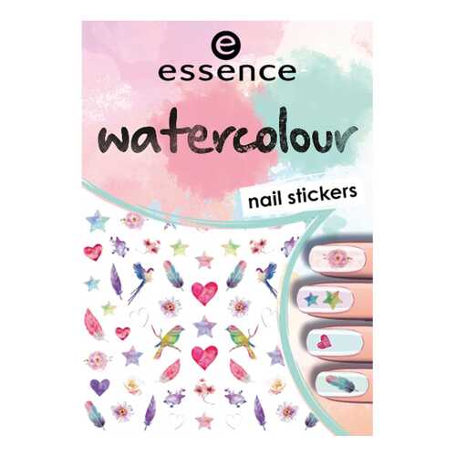 Наклейки для ногтей essence Watercolour Nail Stickers в Магнит Косметик