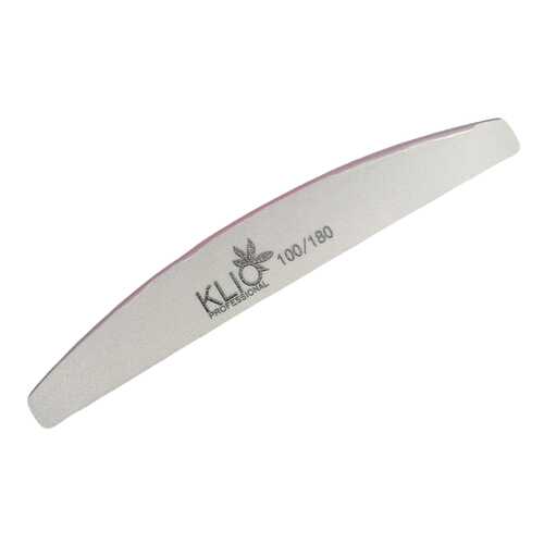Баф полукруглый Klio Professional, 100/180 Серый в Магнит Косметик