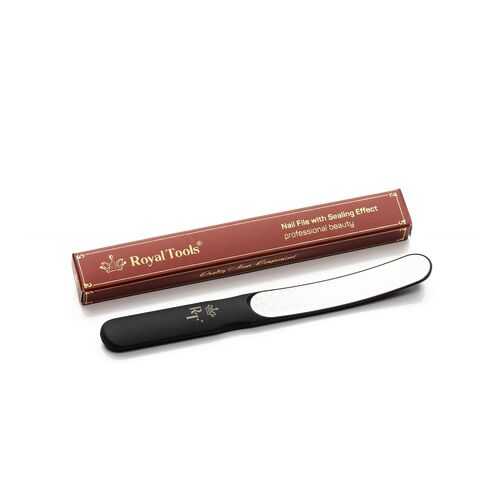 Пилка для ногтей Royal Tools с эффектом запаивания (черная) в Магнит Косметик