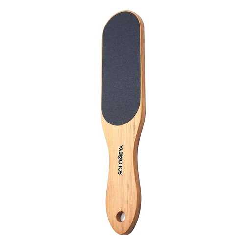 Пилка Solomeya Professional Wooden Wide Foot File Black #100/180 в Магнит Косметик