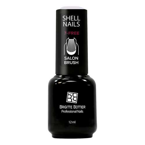 Гель-лак Brigitte Bottier Shell Nails тон 983 серебряный с мелкими блестками, 12мл в Магнит Косметик