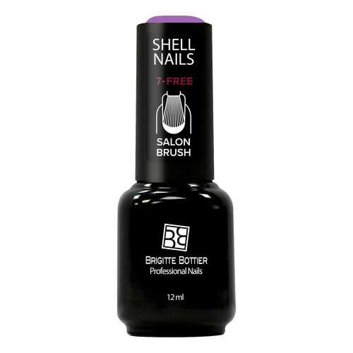 Гель-лак для ногтей Brigitte Bottier Shell Nails тон 959 темно-фиалковый, 12мл в Магнит Косметик