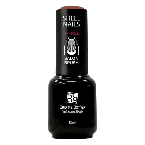 Гель-лак для ногтей Brigitte Bottier Shell Nails тон 966 шоколадный коричневый, 12мл в Магнит Косметик