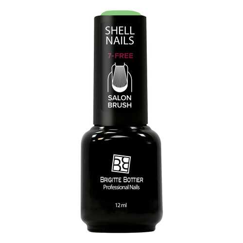 Гель-лак для ногтей Brigitte Bottier Shell Nails тон 974 нежно-зеленый, 12мл в Магнит Косметик