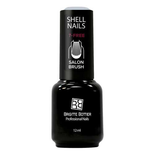 Гель-лак для ногтей Brigitte Bottier Shell Nails тон 982 серебряный искрящийся, 12мл в Магнит Косметик