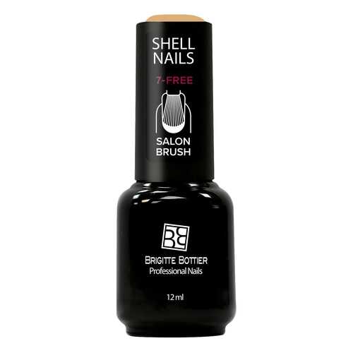 Гель-лак для ногтей Brigitte Bottier Shell Nails тон 986 золотой с мелкими блестками 12мл в Магнит Косметик