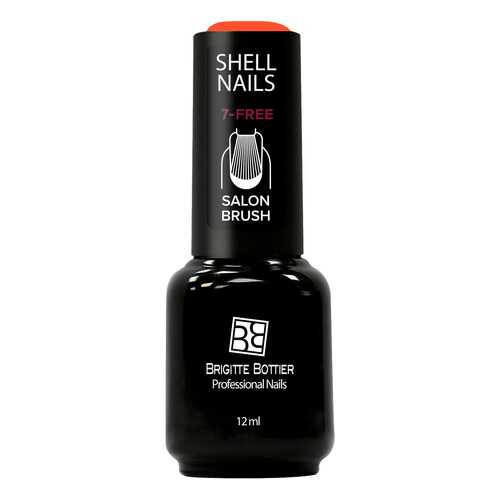 Гель-лак для ногтей Brigitte Bottier Shell Nails тон 994 яркий оранжевый, 12мл в Магнит Косметик