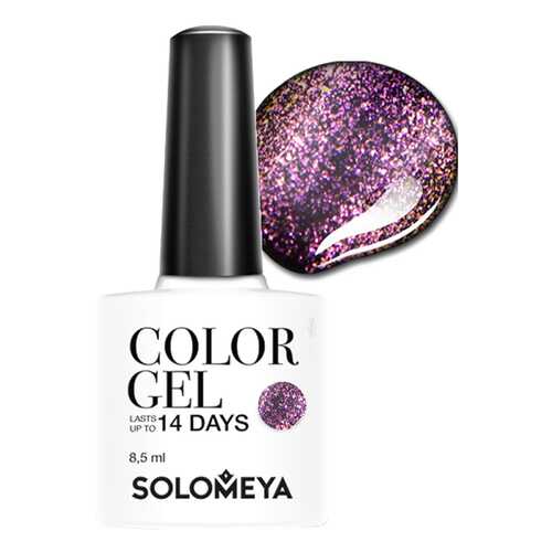 Гель-лак Solomeya Color Gel Красно-фиолетовый в Магнит Косметик