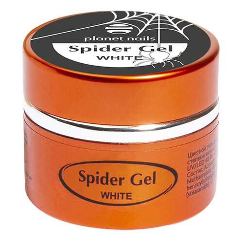 Гель-паутинка Planet Nails Spider Gel белая 5г в Магнит Косметик