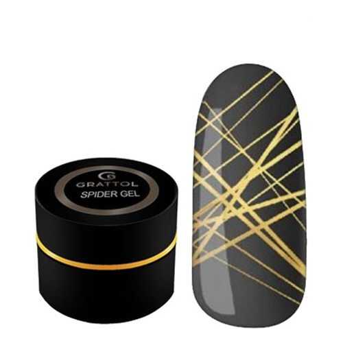 Grattol Гель-краска Spider Gel Gold в Магнит Косметик