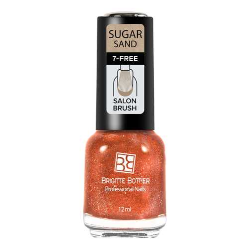 Лак Brigitte Bottier Sugar Sand тон 306 искрящийся рябиновый, 12 мл в Магнит Косметик