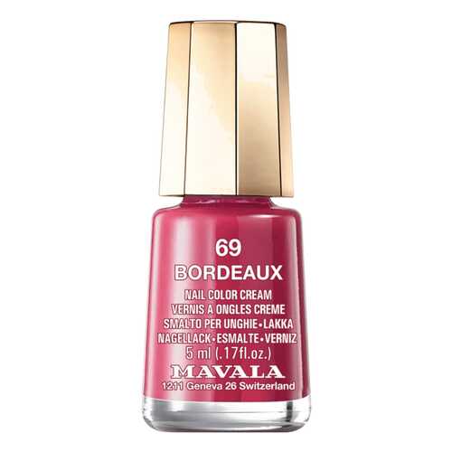 Лак для ногтей MAVALA Mini Color 69 Bordeaux 5 мл в Магнит Косметик