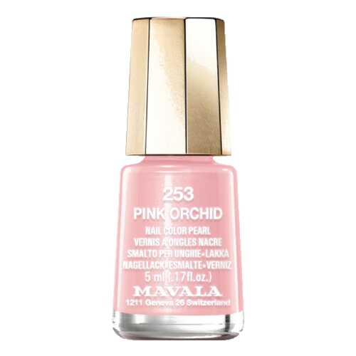 Лак для ногтей Mavala Pink orchid тон 253 в Магнит Косметик