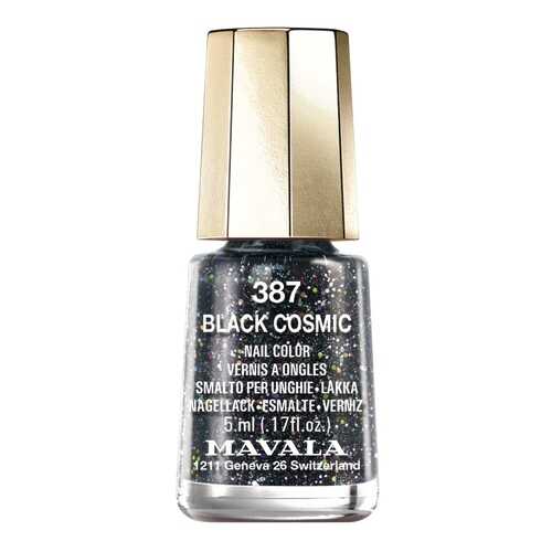 Лак для ногтей MAVALA Switzerland Cosmic Collection Nail Color 387 Black Cosmic 5 мл в Магнит Косметик