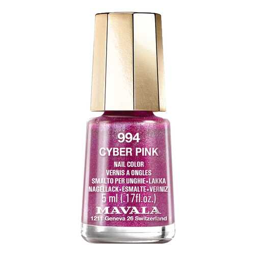 Лак для ногтей MAVALA Switzerland Cyber Chic Mini Color Nail Polish 994 Cyber Pink 5 мл в Магнит Косметик