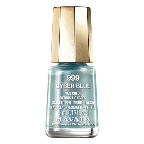 Лак для ногтей MAVALA Switzerland Cyber Chic Mini Color Nail Polish 999 Cyber Blue 5 мл в Магнит Косметик