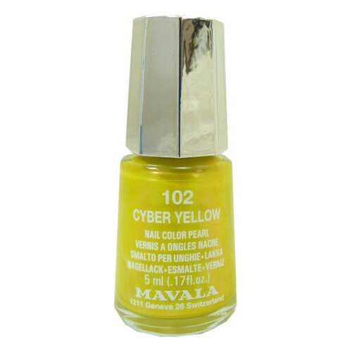 Лак для ногтей Mavala Techni-Color’s 102 Cyber Yellow 5 мл в Магнит Косметик