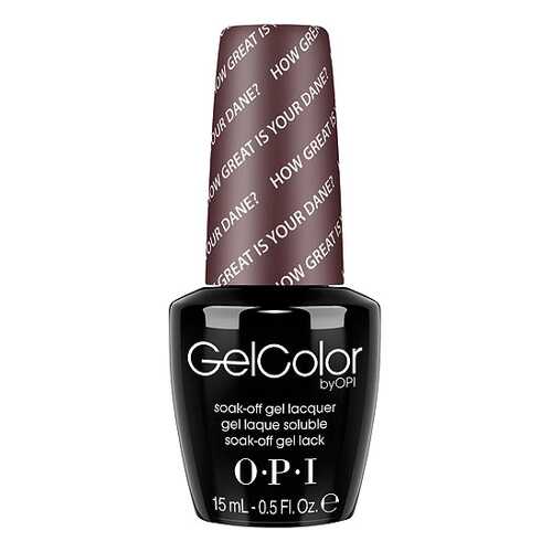 Лак для ногтей OPI Gelcolor Great Is Your Dane 15 мл в Магнит Косметик