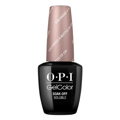 Лак для ногтей OPI Iceland GelColor Icelanded a Bottle of OPI 15 мл в Магнит Косметик