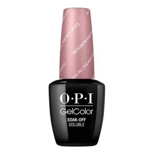 Лак для ногтей OPI Iceland GelColor Reykjavik Has All the Hot Spots 15 мл в Магнит Косметик