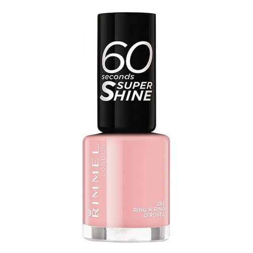 Лак для ногтей Rimmel 60 Seconds Super Shine 262 Ring A Ring O'Roses 8 мл в Магнит Косметик