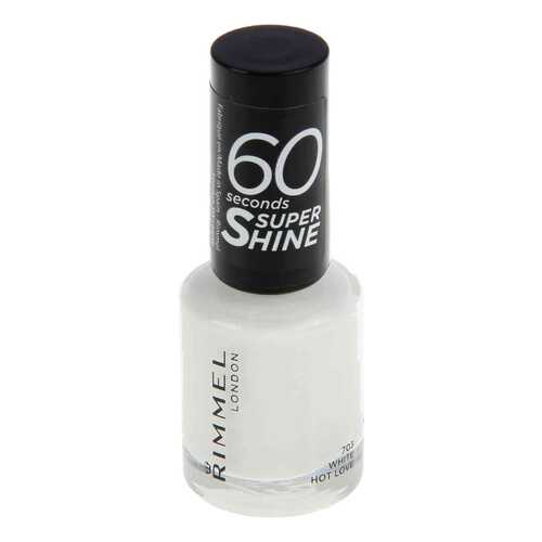 Лак для ногтей Rimmel 60 Seconds Super Shine 703 White Hot Love 8 мл в Магнит Косметик