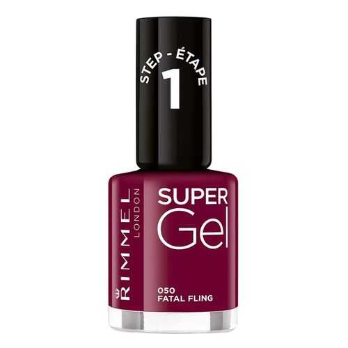 Лак для ногтей Rimmel Super Gel 050 Fatal fling 8 мл в Магнит Косметик