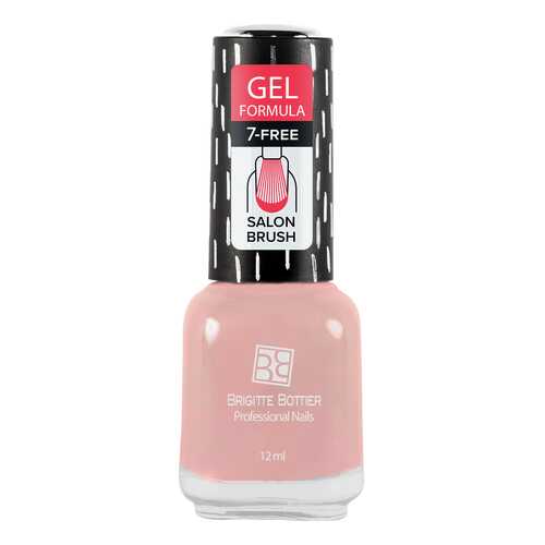 Лак с гелевым эффектом Brigitte Bottier Gel Formula тон 07 нежно-розовый 12 мл в Магнит Косметик