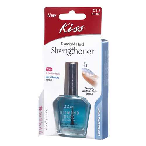 Средство для ухода за ногтями Kiss Diamond Hard Strengthener Stronger в Магнит Косметик