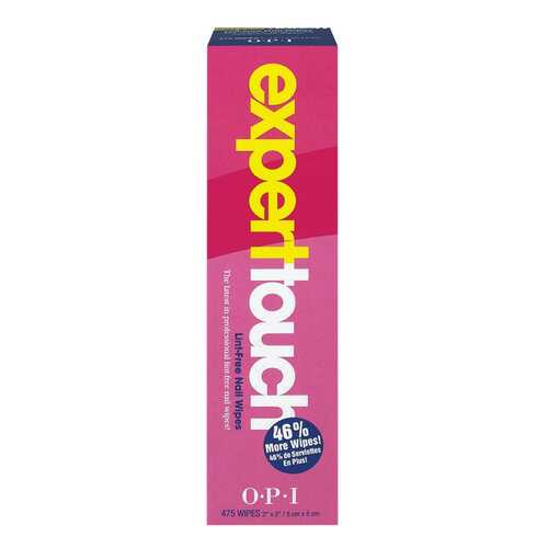 Влажные салфетки O.P.I. Expert Touch Nail Wipes Без ворсинок в Магнит Косметик