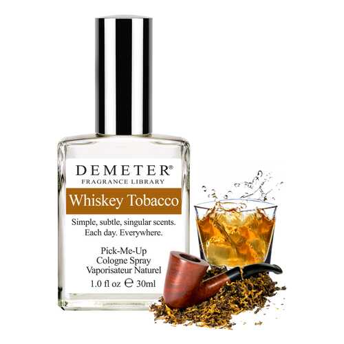 Одеколон Demeter Fragrance Library Виски и табак (Whiskey Tobacco) 30 мл в Магнит Косметик