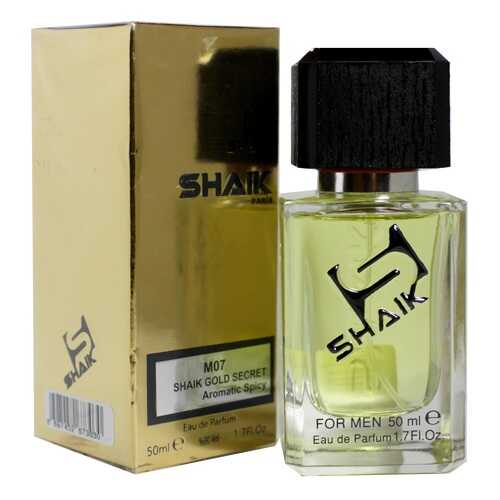 Парфюмерная вода Shaik N07 GOLD SECRET, 50 мл в Магнит Косметик