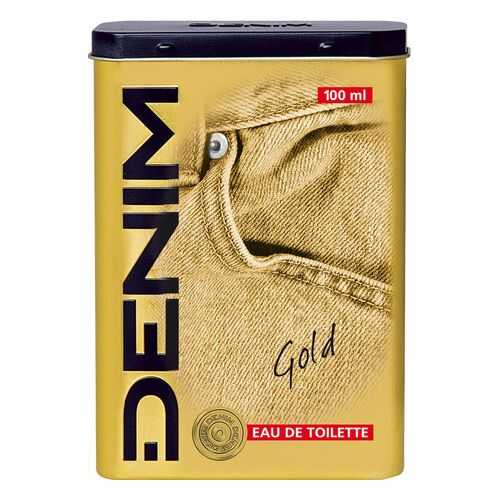 Туалетная вода Denim EAU DE TOILETTE Gold метал 100мл в Магнит Косметик