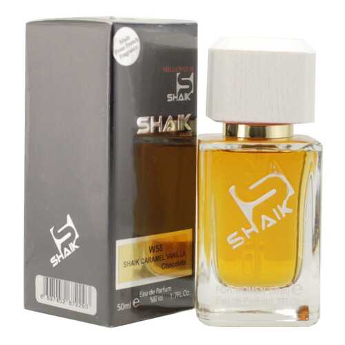 Парфюмерная вода SHAIK M 58 CARAMEL VANILLA Chocolate 50 мл в Магнит Косметик