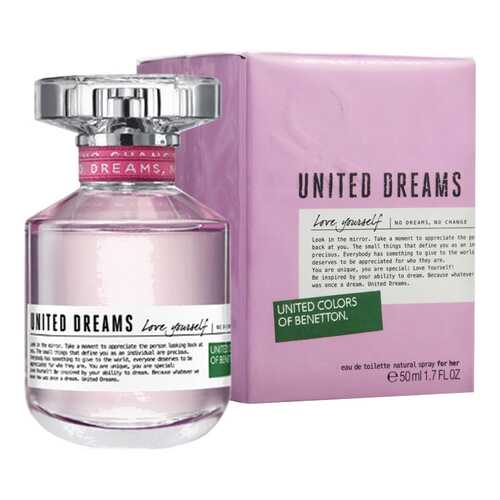 Туалетная вода Benetton United Dreams Love Yourself 50 мл в Магнит Косметик