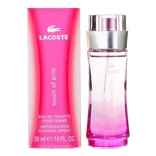 Туалетная вода LACOSTE touch of pink Eau de Toilette 30мл в Магнит Косметик
